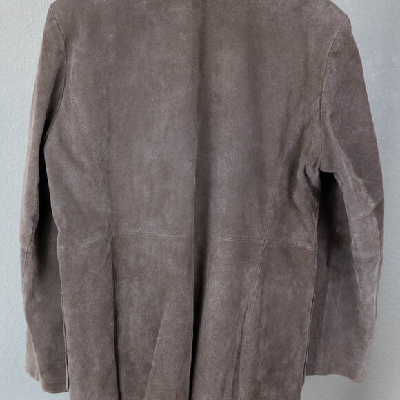 Vintage St. John’s Bay Suede Blazer – Taupe - Picture 4 of 15
